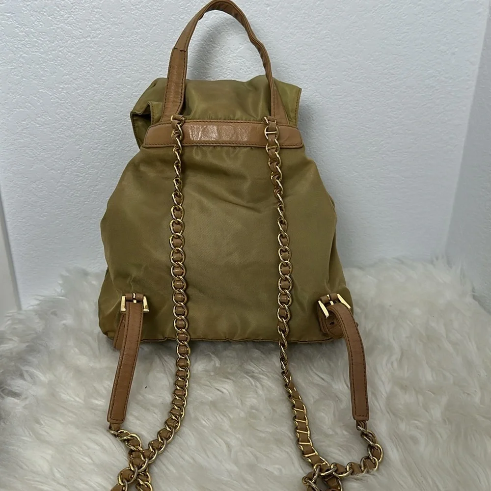 💯 Authentic Prada Beige Drawstring Backpack🍀 - Picture 10 of 16